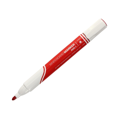 Marker tablic suchościeralnych czerwony okrągły Rystor New