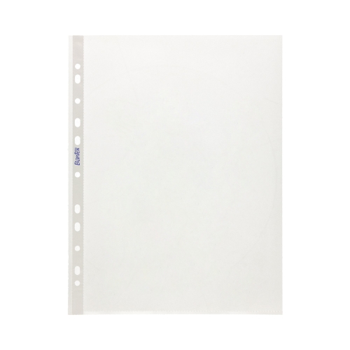 Koszulki groszkowe A4 poszerzane 90mic Bantex Maxi