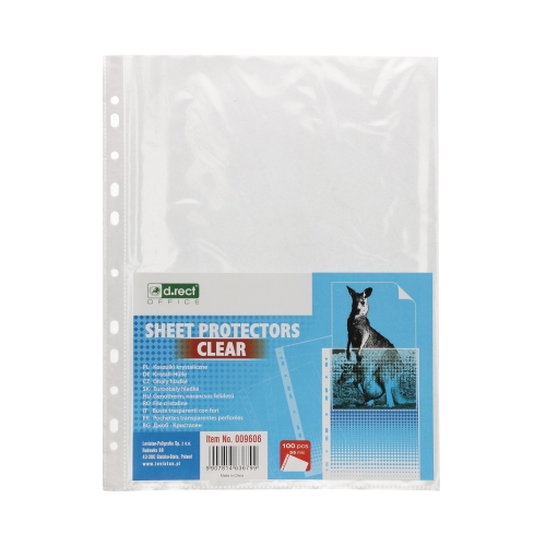 Koszulki krystaliczne A4 55mic DRect 009606 - 100szt.