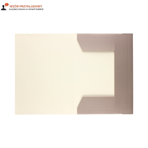 Teczka gumka A4+ Mat Nude Interdruk