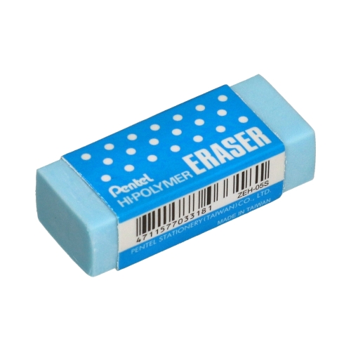 Gumka uniwersalna mała błękitna Pentel ZEH05