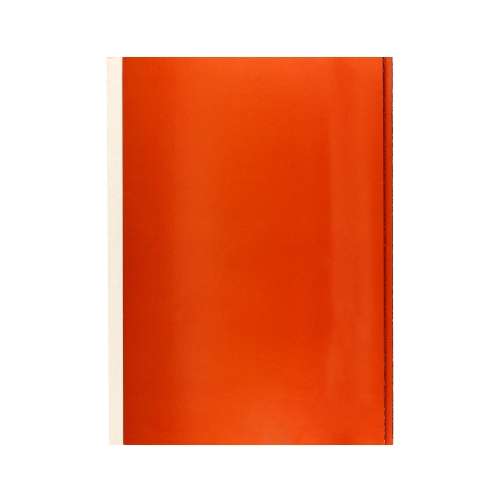 Skoroszyt zwykły A4 1/1 pomarańczowy z fałdą Bigo