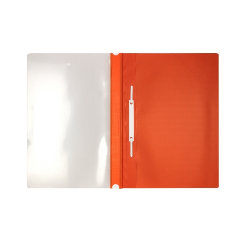 Skoroszyt miękki perforacja A4/PP pomarańczowy PantaPlast