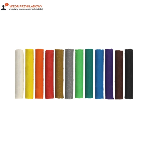 Plastelina 12kol Standard Bambino