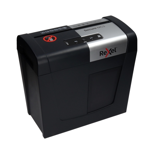 Niszczarka 3k 2x15mm Rexel Secure Whisper-Shred MC3