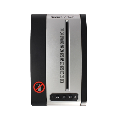 Niszczarka 4k 2x15mm Rexel Secure Whisper-Shred MC4 Slim