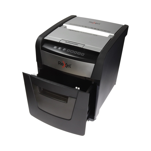 Niszczarka 50k 4x28mm Rexel Optimum AutoFeed+50X