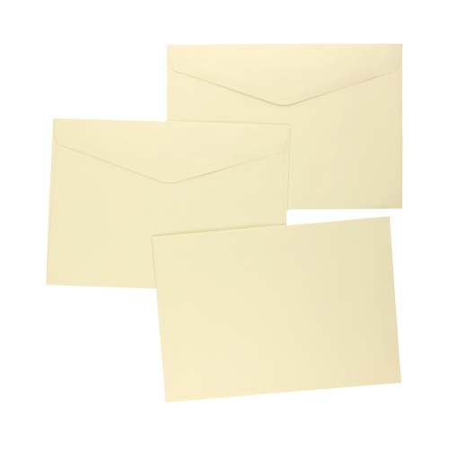 Koperty C5 jasnykrem Gładkie 120g - 10szt.