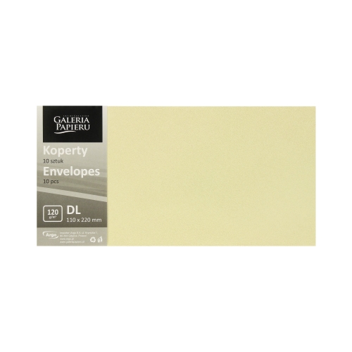 Koperty DL kremowe Millenium 120g (10)