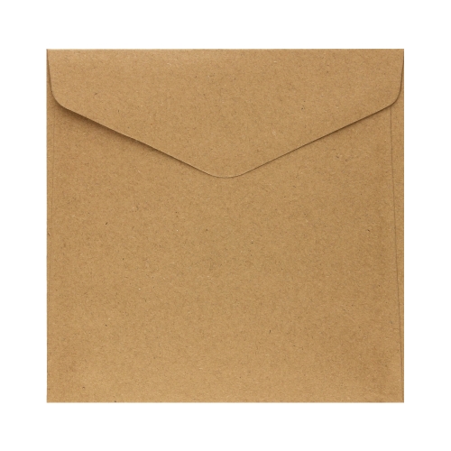 Koperty 160x160 ciemnobeżowe Kraft 120g (10)