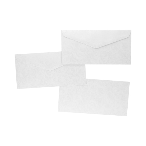 Koperty DL białe Róże 120g (10)