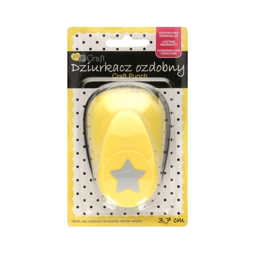 Dziurkacz ozdobny 3.7cm Gwiazda