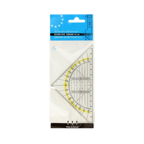 Ekierka 16cm z uchwytem Leniar 70022