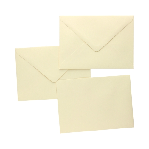 Koperty B6 gładkie jasnykrem 120g (10)
