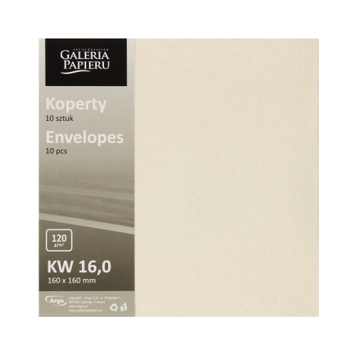 Koperty 160x160 jasnobeżowe Nature 120g (10)
