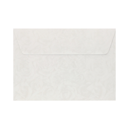 Koperty C6 białe Róże 120g (10)