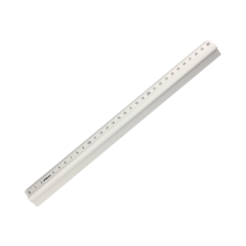 Linijka 30cm aluminium uchwyt Leniar 30317