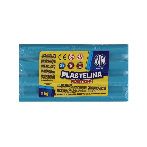 Plastelina 1kg jasnoniebieska