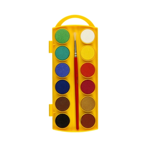 Farby akwarelowe 12kol fi/23.5 Astra