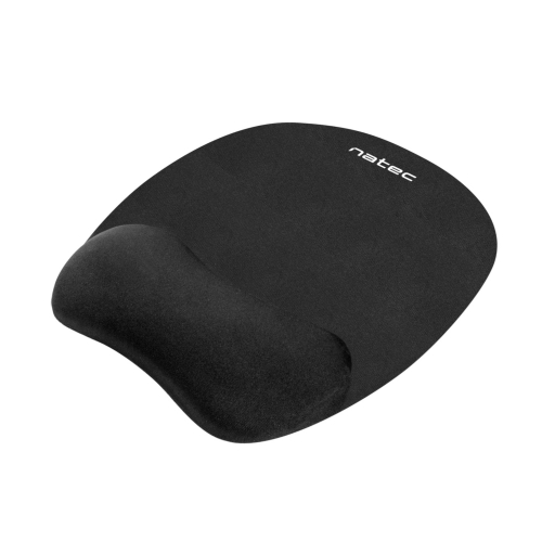 Podkładka pod mysz i nadgarstek memory foam czarna Natec Chipmunk