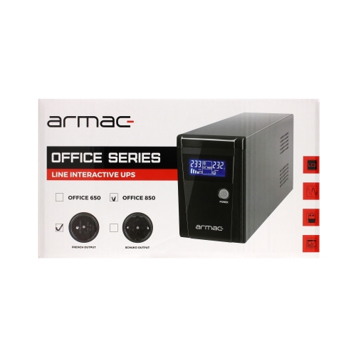 UPS Armac Office Line Interactive 850E LCD 2x230V