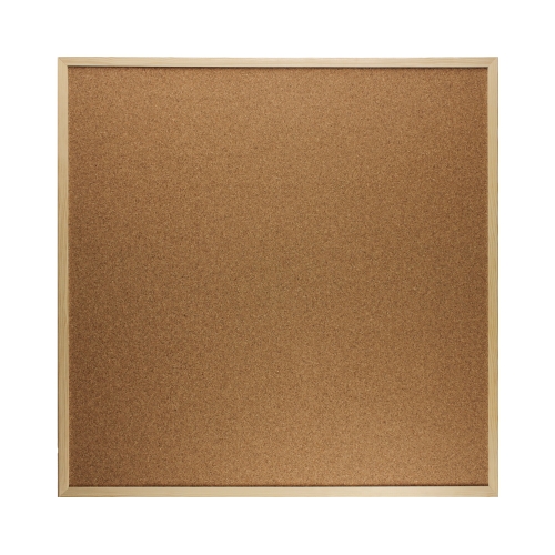 Tablica korkowa 80x80 drewno Memobe