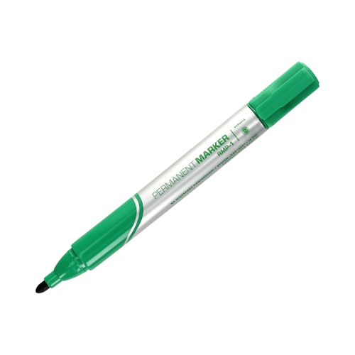 Marker permanentny 2.0-3.0mm zielony okrągły Rystor New RMP1