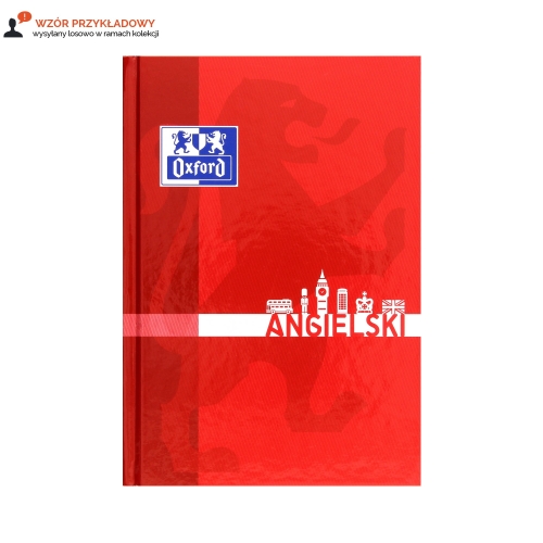 Brulion A5/80 kratka j.angielski Oxford 400128289