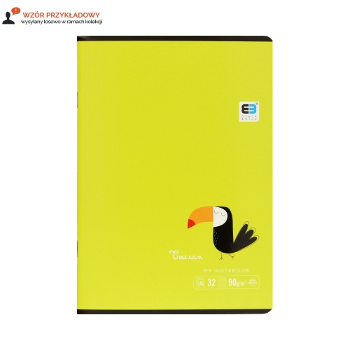 Zeszyt A5/32 linia szeroka B&B/Kids/Tropic Interdruk