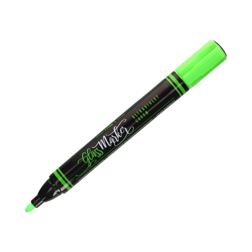 Marker szkło 1.5-3.0mm zielony okrągły RystorNew RMG1