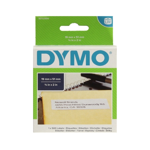 Etykiety uniwersalne 19x51 białe Dymo 11355 (500)