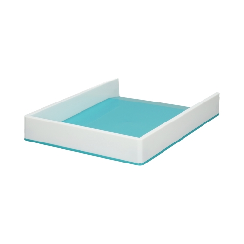 Półka dokumenty A4 biało/turkusowa NewWow Leitz