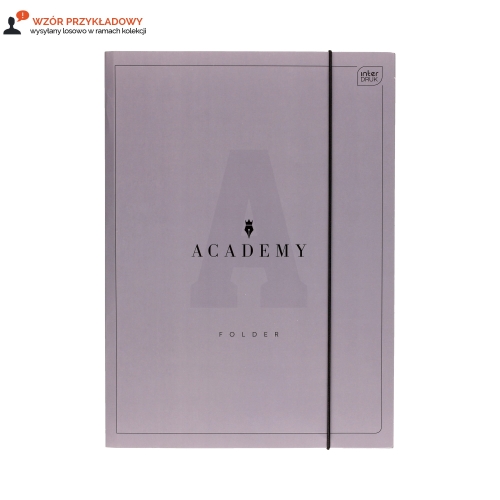 Teczka gumka A4+ Academy Interdruk