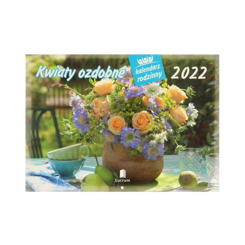 Kalendarz wieloplanszowy Kwiaty ozdobne WL02