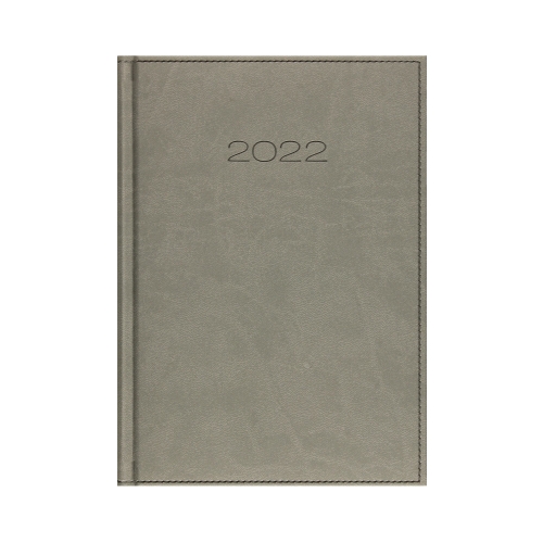 Kalendarz książkowy A5 Vivella szary 21DR registry