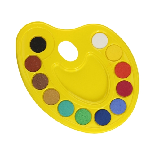 Farby akwarelowa 12kol paletka Astra