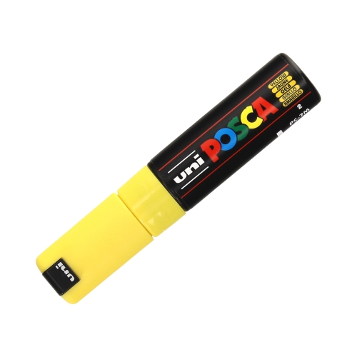 Marker plakatowy 4.5-5.5mm żółty okrągły Posca PC-7M