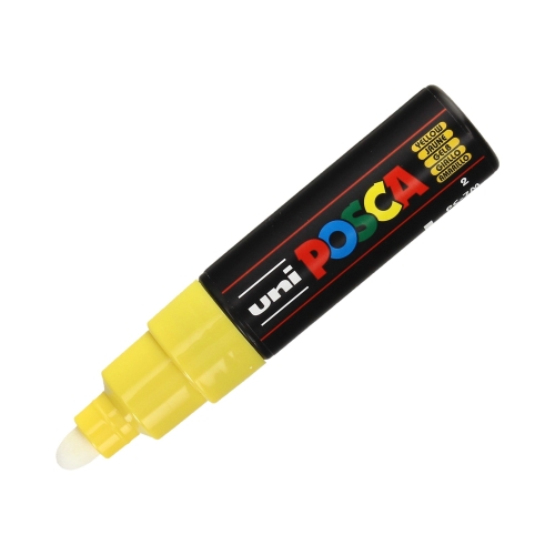Marker plakatowy 4.5-5.5mm żółty okrągły Posca PC-7M