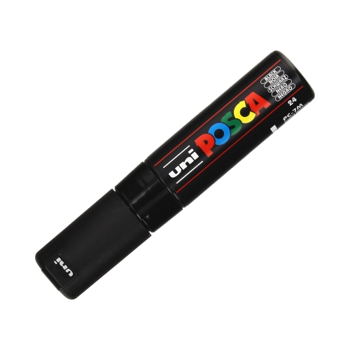 Marker plakatowy 4.5-5.5mm czarny okrągły Posca PC-7M