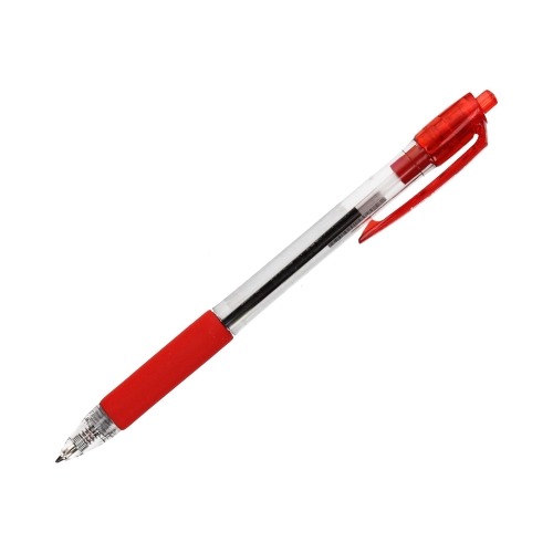 Długopis automatyczny 0.30mm czerwony Rystor New BPEKO