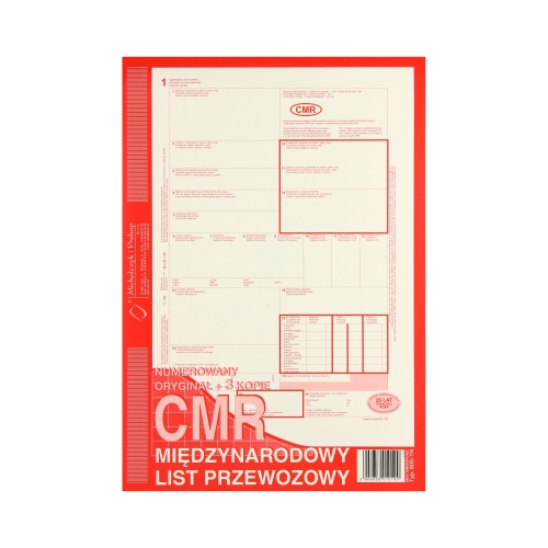 CMR A4 1+3 numerowana MP 800-1N