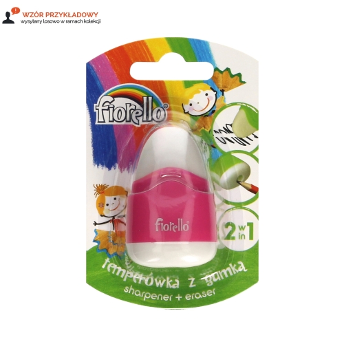 Temperówka z gumką Fiorello GR-F460