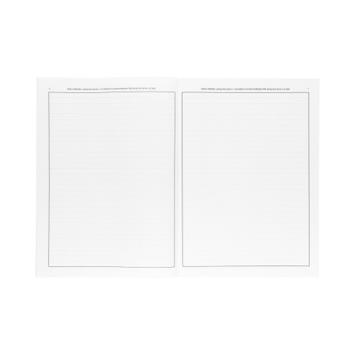 Dziennik zajęć pozalekcyjnych A4/16