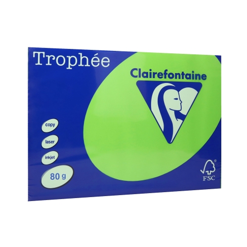 Papier ksero A3 80g miętowy Trophee 1885