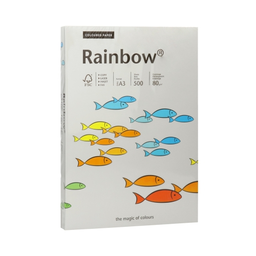 Papier ksero A3 80g szary Rainbow 96
