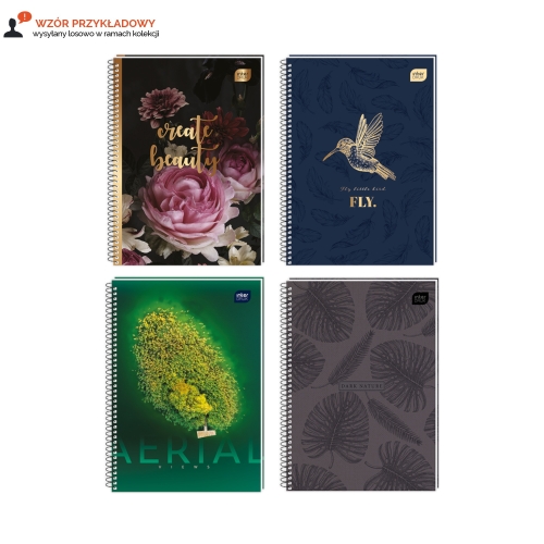 Kołonotatnik A5/120 kratka MO Interdruk