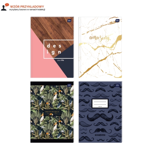 Brulion A4/64 kratka PT Interdruk