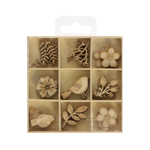 Ozdoby drewniane pudełko Ogród (45)