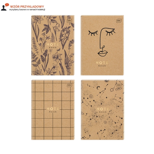 Brulion A5/64 kratka PT Kraft Interduk