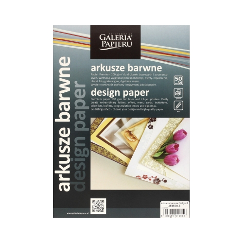 Arkusze barwne A4 100g Jemioła (50)